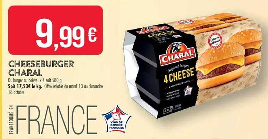 CHEESEBURGER CHARAL
