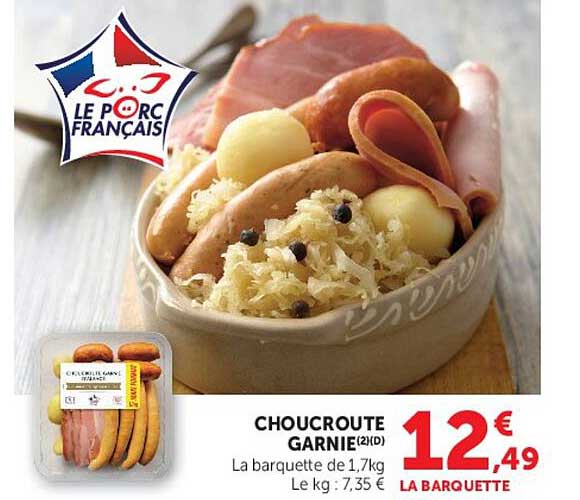 CHOUCROUTE GARNIE (2X6)