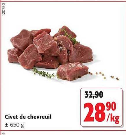 Civet de chevreuil