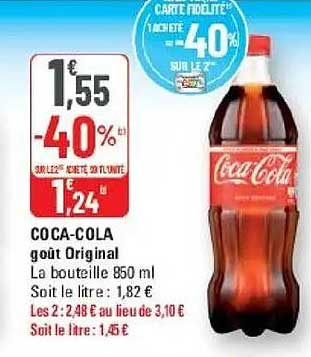 COCA-COLA goût Original