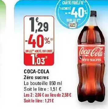 Coca-Cola Zéro sucres