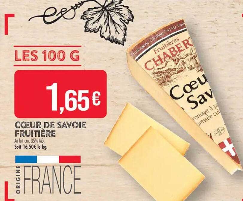 COEUR DE SAVOIE FRUITIERE