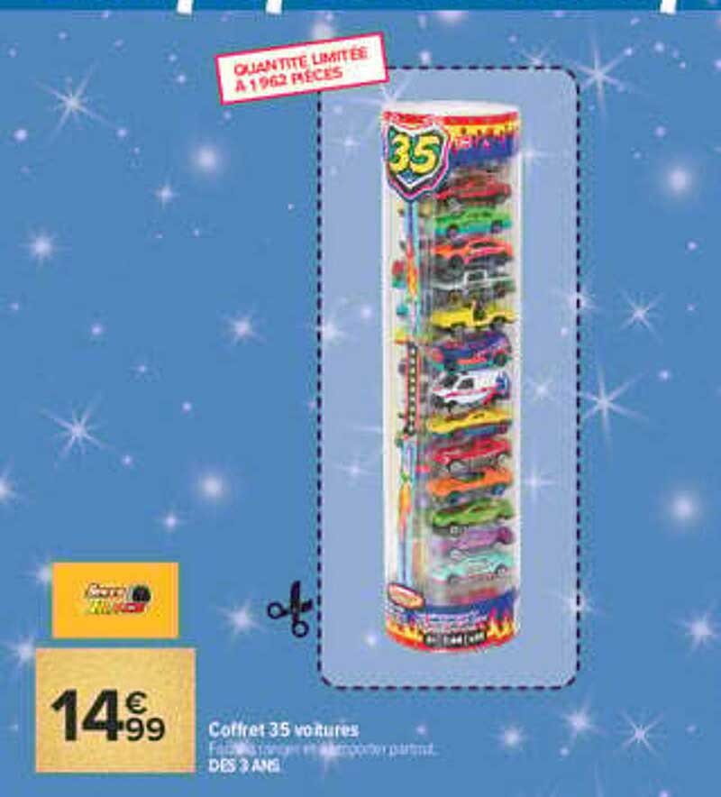 Coffret 35 voitures