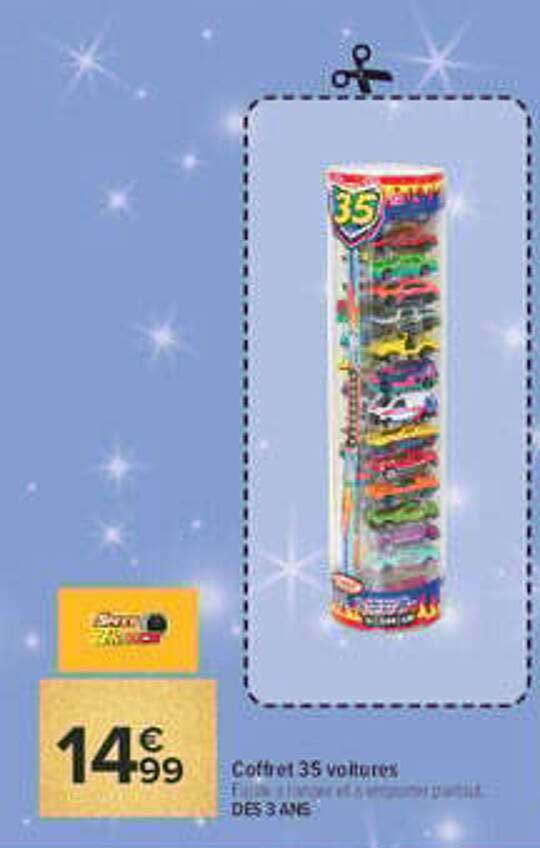 Coffret 35 voitures