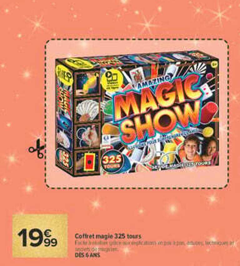 Coffret magie 325 tours