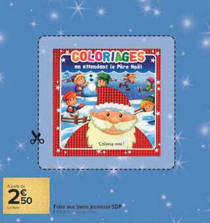 Coloriages en attendant le Père Noël