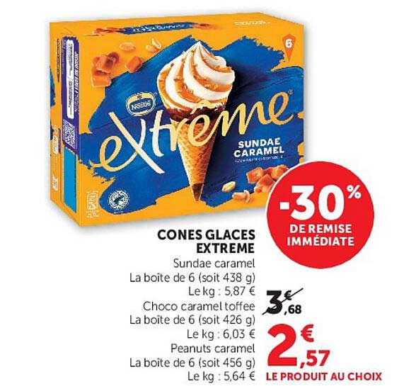 CONES GLACES EXTREME