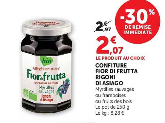 CONFITURE FIOR DI FRUTTA RIGONI DI ASIAGO
