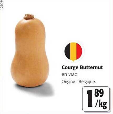 Courge Butternut en vrac