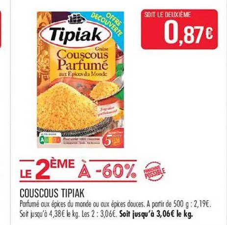 COUSCOUS TIPIAK