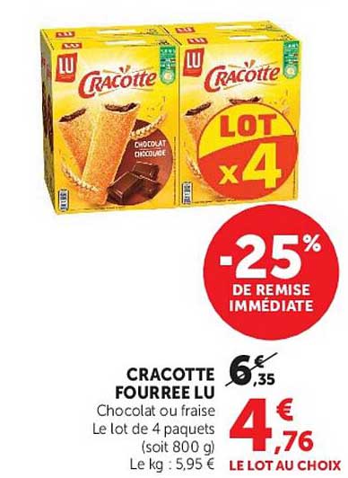CRACOTTE FOURREE LU