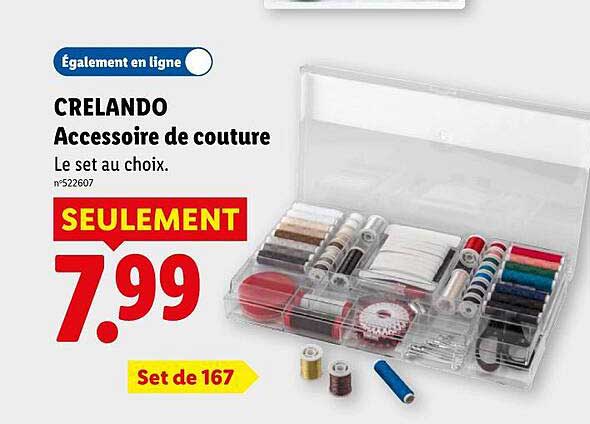 CRELANDO Accessoire de couture