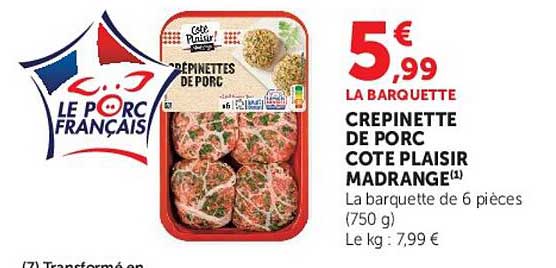 CREPINETTE DE PORC COTE PLAISIR MADRANGE(1)
