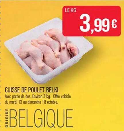 CUISSE DE POULET BELKI