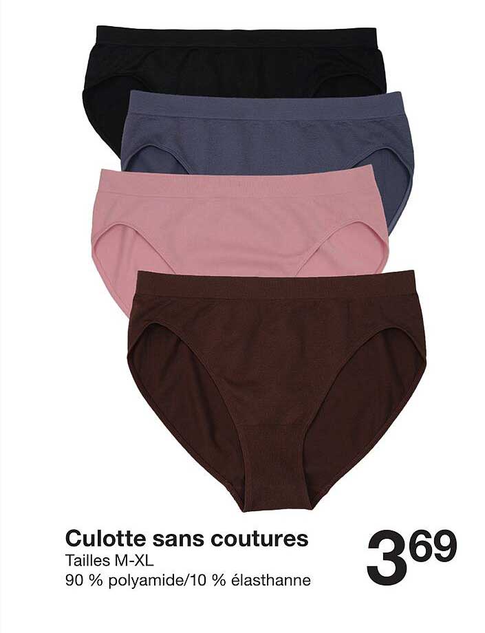Culotte sans coutures