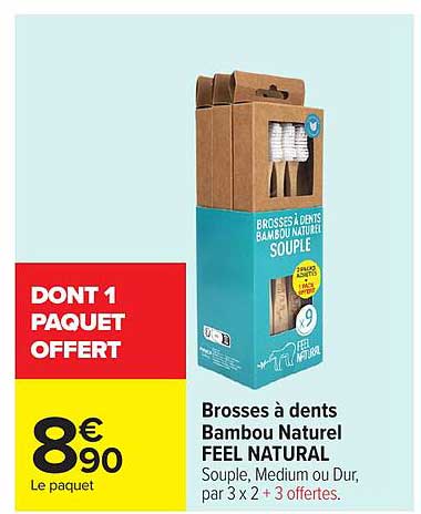 DONT 1 PAQUET OFFERT
