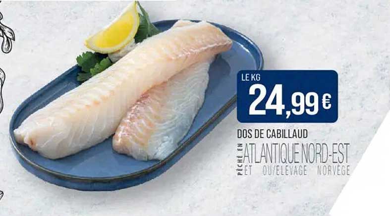 DOS DE CABILLAUD