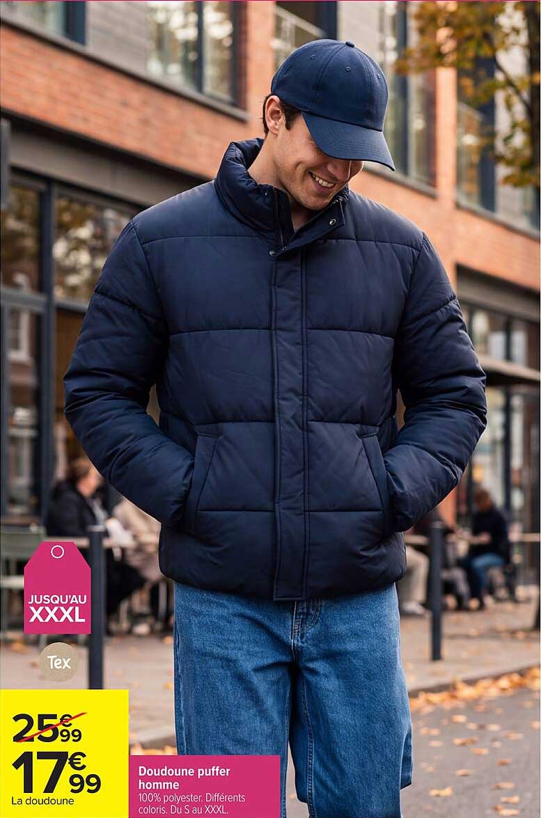 Doudoune puffer homme