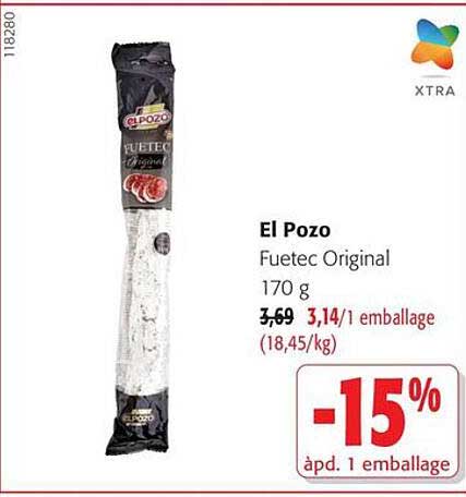 El Pozo Fuetec Original 170 g