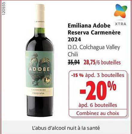 Emiliana Adobe Reserva Carménère 2024