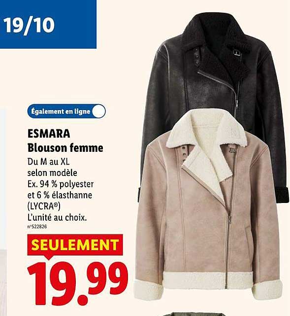 ESMARA Blouson femme