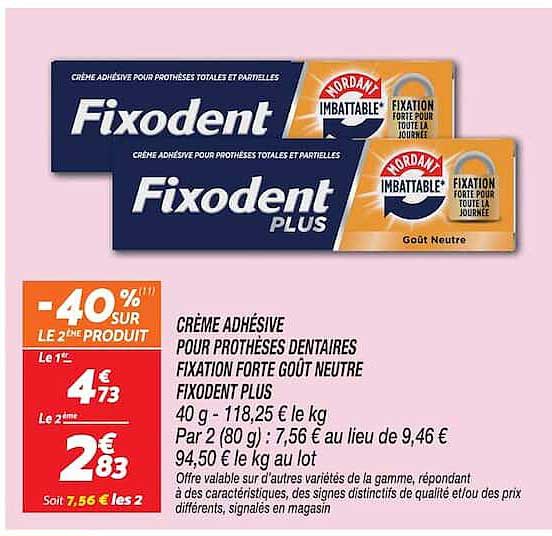Fixodent Plus