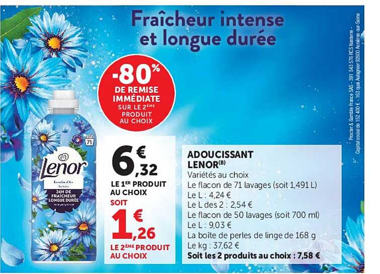Fraîcheur intense et longue durée