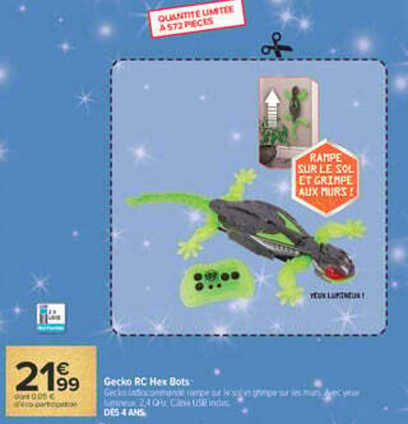 Gecko RC Hex Bots