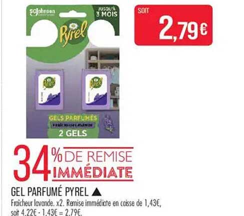 GEL PARFUMÉ PYREL