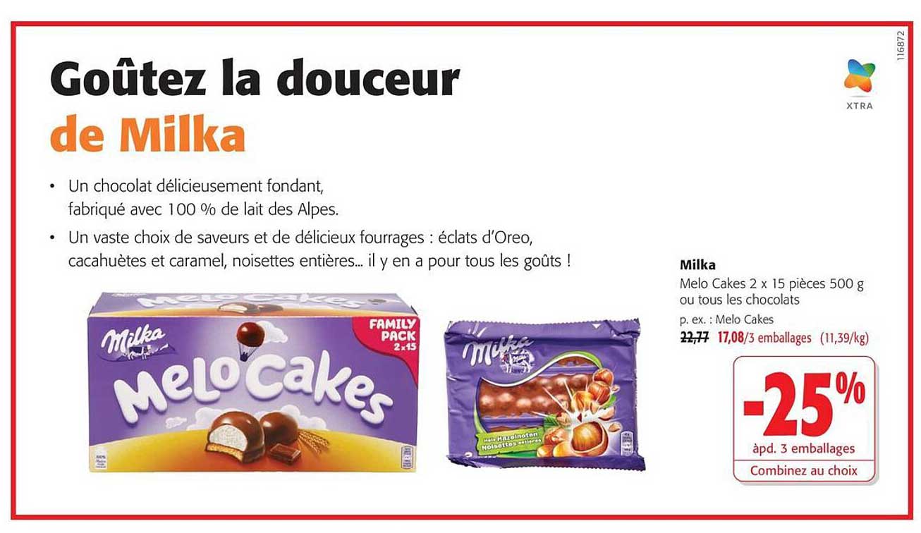 Goûtez la douceur de Milka