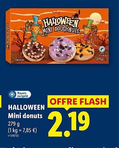 HALLOWEEN Mini donuts