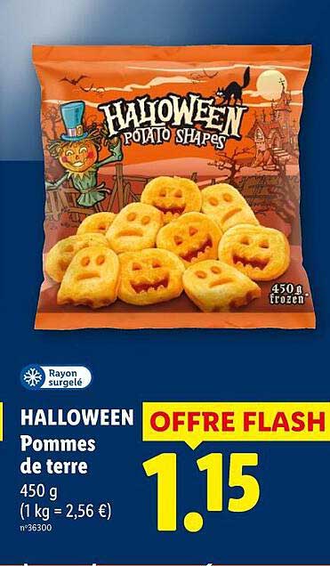 HALLOWEEN Pommes de terre 450 g