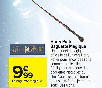 Harry Potter Baguette Magique