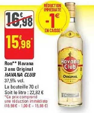 Havana Club 3 ans Original