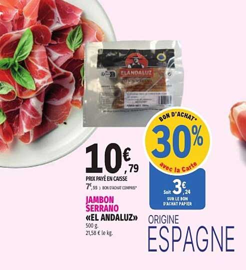 JAMBON SERRANO «EL ANDALUZ»