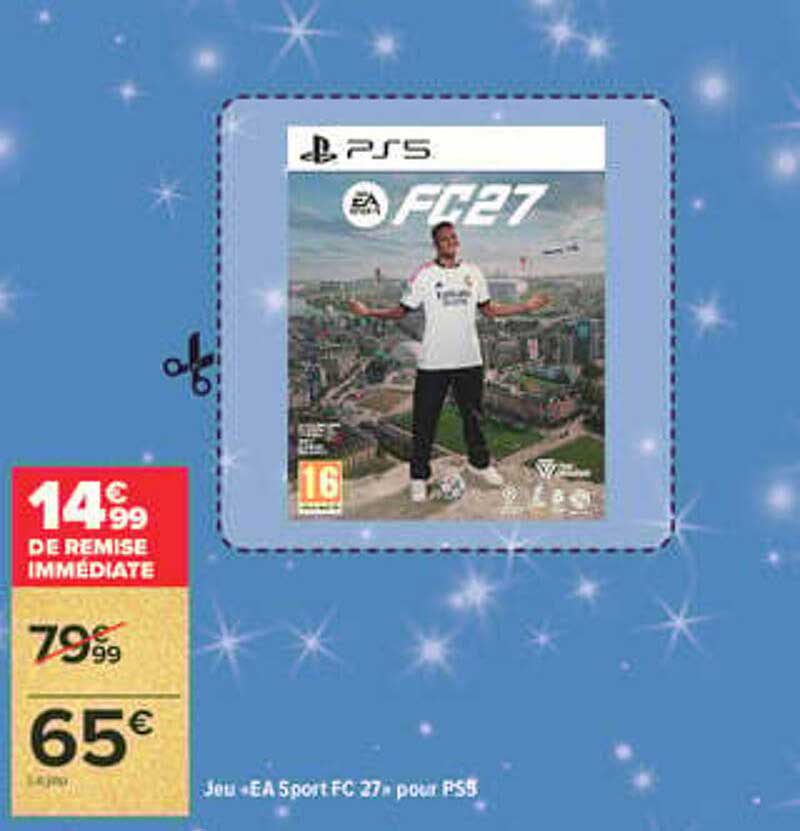 Jeu «EA 5port FC 27» pour PS5