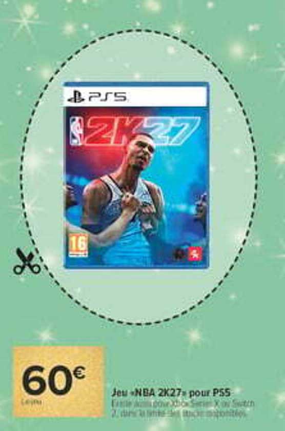 Jeu «NBA 2K27» pour PS5