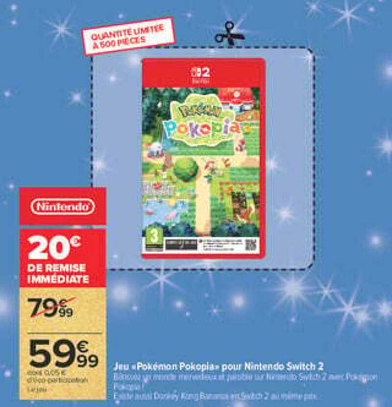 Jeu « Pokémon Pokopia » pour Nintendo Switch 2