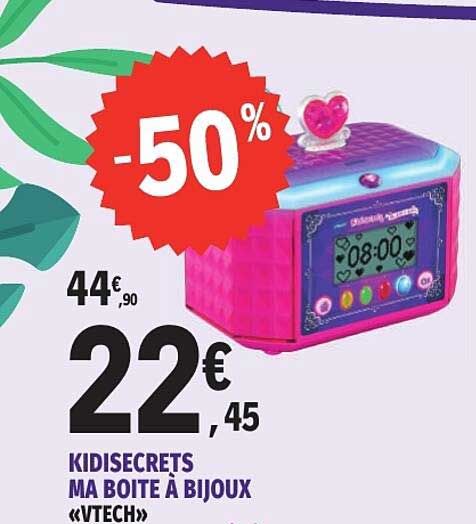 KIDISECRETS MA BOITE À BIJOUX «VTECH»