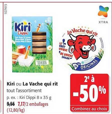 Kiri ou La Vache qui rit tout l’assortiment