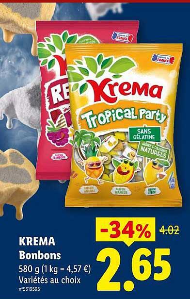 KREMA Bonbons