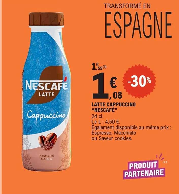 LATTE CAPPUCCINO "NESCAFÉ"