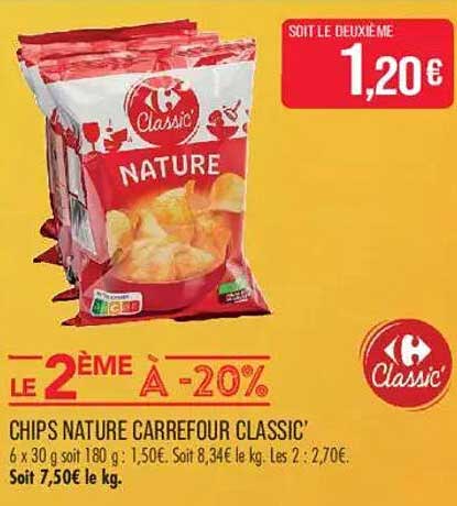 LE 2ÈME À -20%