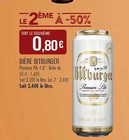 LE 2ÈME À -50%