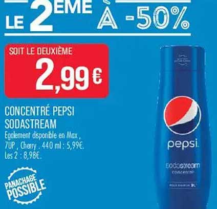LE 2EME À -50%