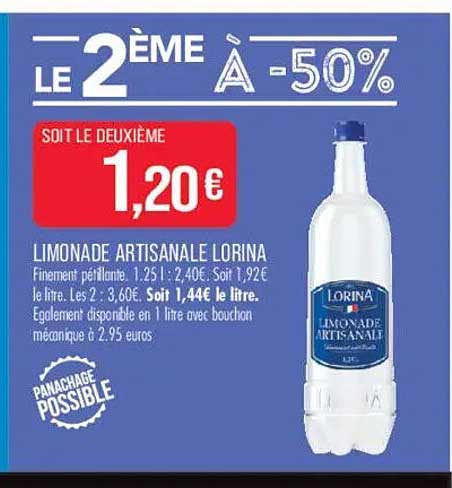 LE 2ÈME À -50%