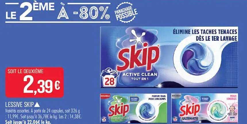 LE 2ÈME À -80%