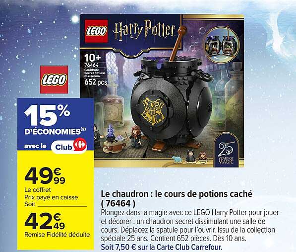 Le chaudron : le cours de potions caché (76464)