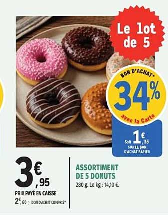 Le lot de 5