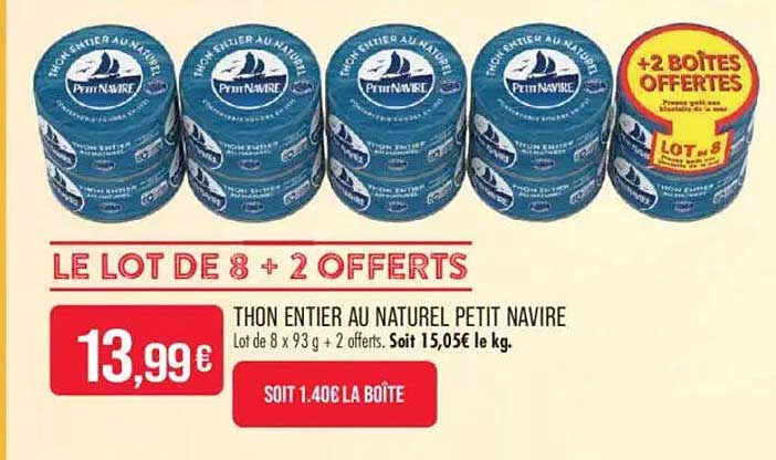 LE LOT DE 8 + 2 OFFERTS